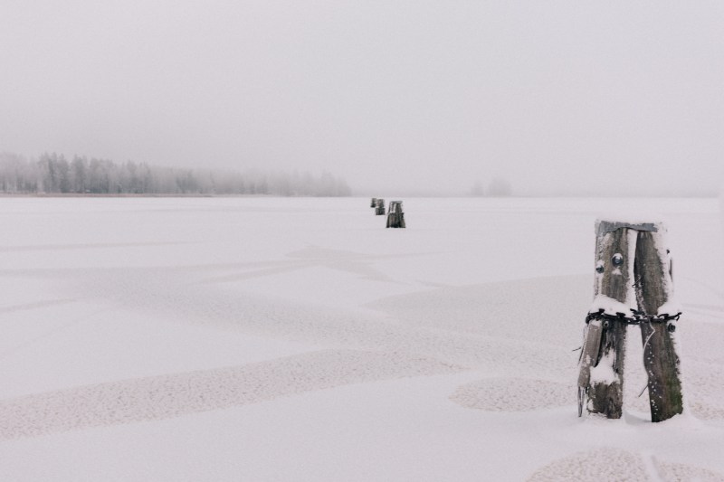 Countryside winter runs from my parents house