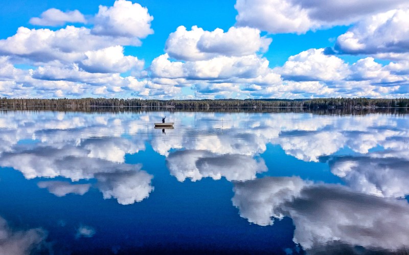 20km route going around the lake