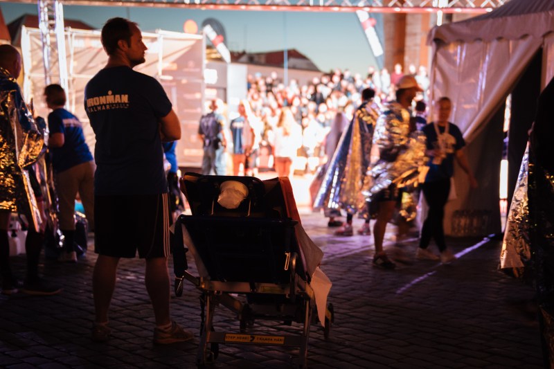Ironman Kalmar finish line