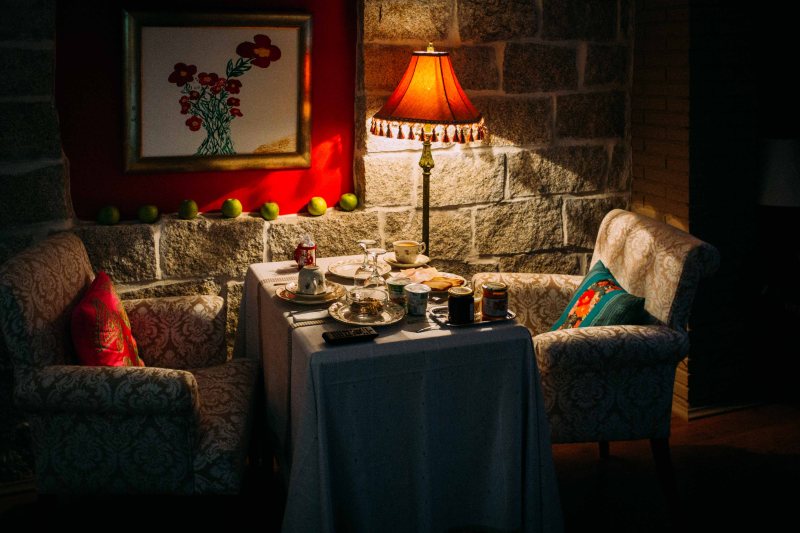 Breakfast table at B&B Concha