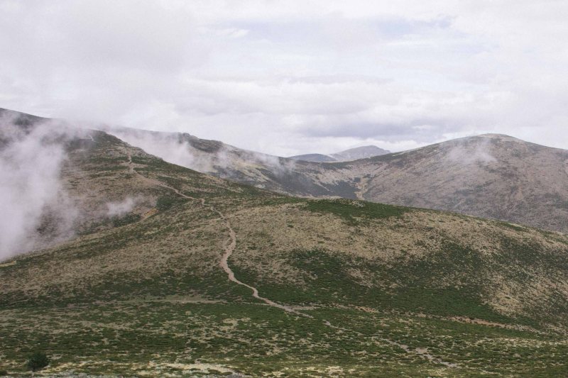 Trail running in Madrid, Spain