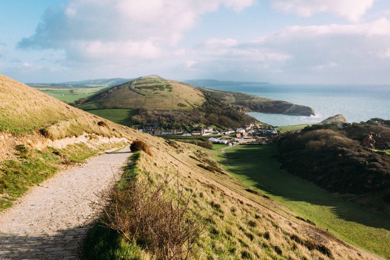 CTS Dorset start line and first climb