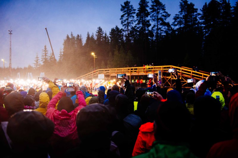 Jukolan viesti start line