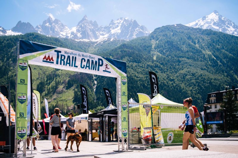 Marathon du Mont Blanc trail camp