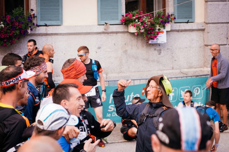 Marathon du Mont Blanc start line