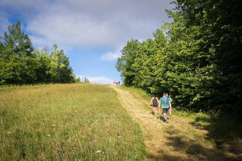 Uphill in North Face Endurance Challenge Ontario