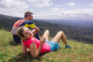 Snack break on day 1