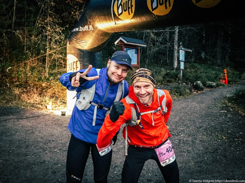 Vaarojen Maraton 87k start