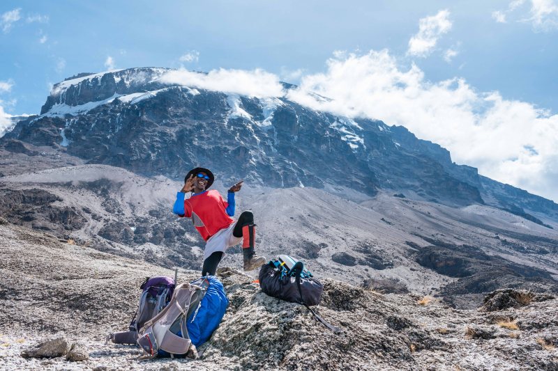On our way to Karanga, Kilimanjaro