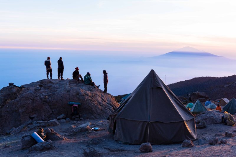 Sunset at Barranco, Kilimanjaro