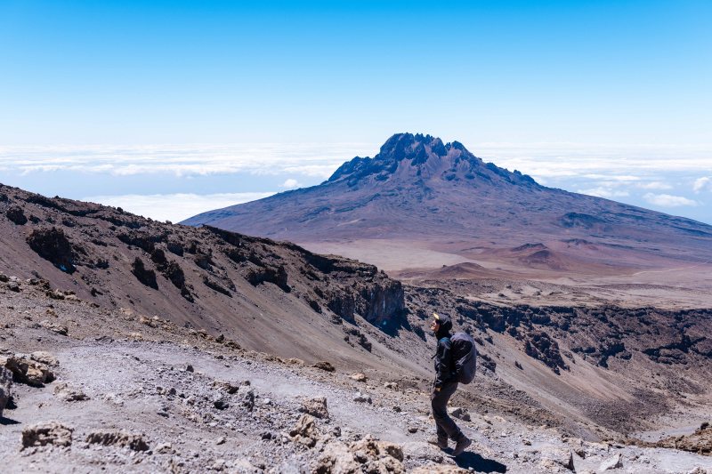 Marching towards Kilimanjaro Summit