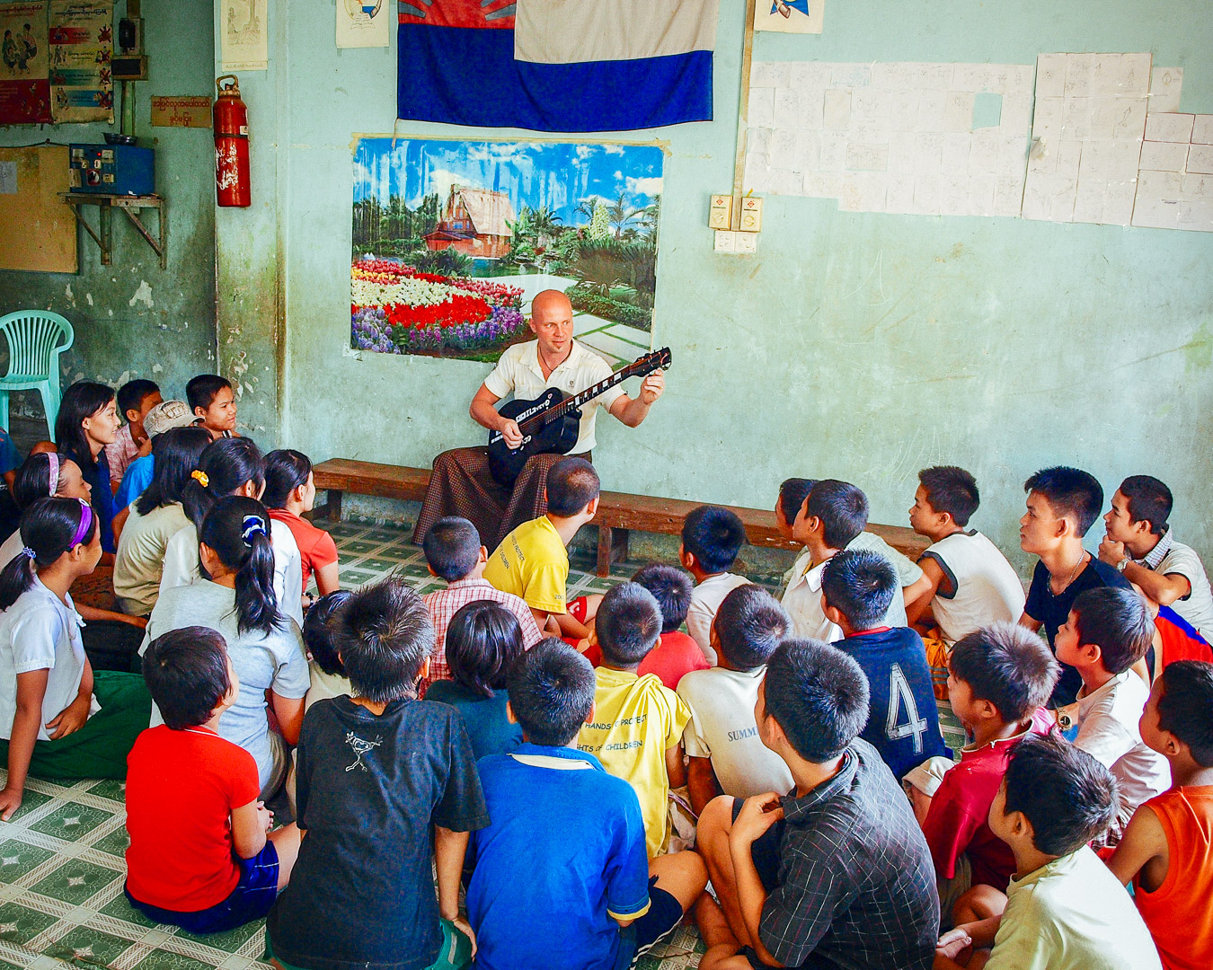 Orphanage in Yangon, Myanmar