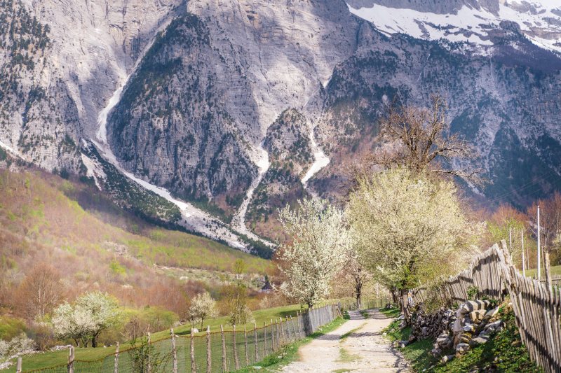Theth Valley, Albania